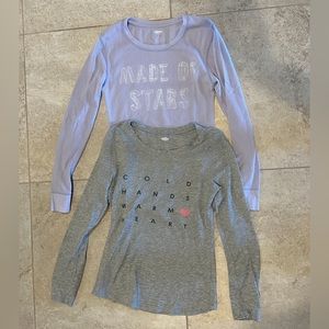 Old Navy Ladies Ribbed Longsleeve t-shirt Bundle